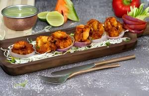 Peri Peri Infused Tandoori Prawns
