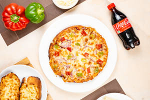Garden Fresh Regular+ Cheese Garlic Bread + Coke [Small]