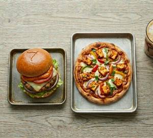 Tandoori Paneer Pizza ( Small ) + Cheese Paneer Burger + Cad B