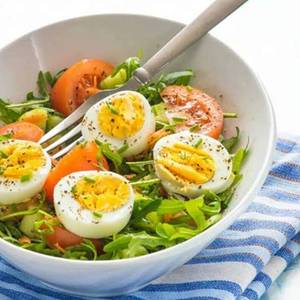 Boiled Egg Salad (4 Eggs)