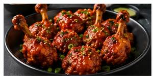 Tossed Chicken Lollypop