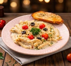 Alfredo White Sauce Penne Pasta
