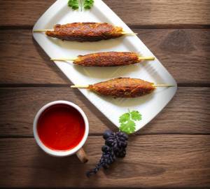 Veg Seekh Kabab-soya (10 Pc)