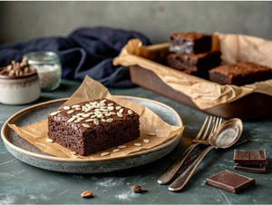 Conscious Brownie - High Protein, With Zero Gluten, Oil Or Butter.