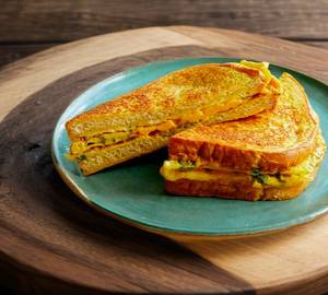 Cheese Bread Omelette
