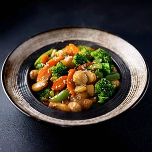 Stir fried asian greens