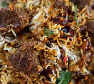 Beef biryani