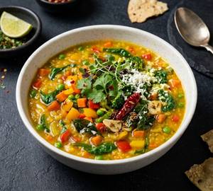 Vegetable Masala Khichdi ( Desi Ghee)
