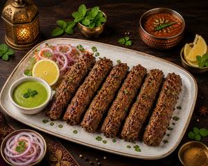 Tandoori Mutton Seekh Kebab [6 Pieces]