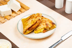 Cheesy Paneer Taco