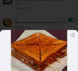 Cheese Bread Sandwich Grilled ( 4 Piece )