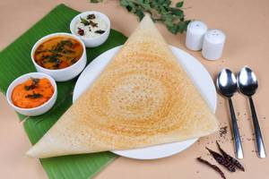 Rava plain dosa
