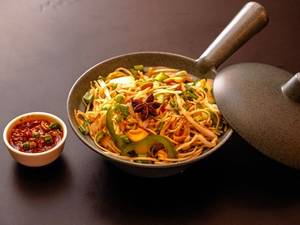 Jain Veg Hakka Noodles
