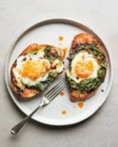 Egg Cheese Chilli Toast
