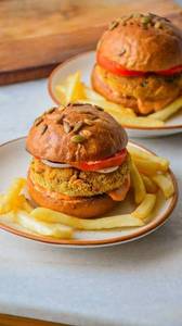 Tub Aloo Tikki With Cheese [Burgers]