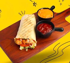 Makhani Paneer Tikka Roll