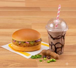Burger+ Cold Coffee