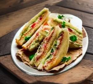 Veg Paneer Sandwich Grilled ( 4 Piece )