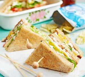 Egg Club Grill Sandwich