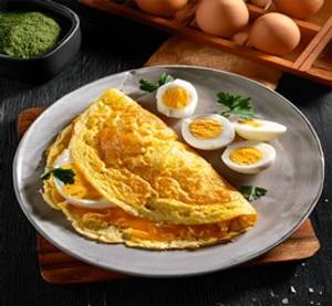 Boil Omelette (2 Eggs)
