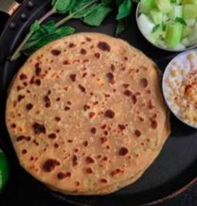 Sattu Paratha 2pcs+ Raita+ Salad