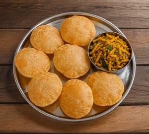 Poori Aloo Bhujia Combo
