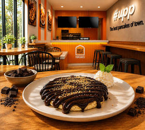 Belgian Dark Chocolate Pancake