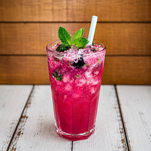 Pomegranante Mint Soda