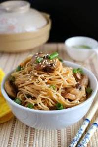 Veg Noodles +  Mushroom Chilli [H] Serve 1