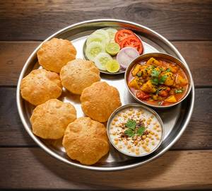 Aloo Poori Combo [Serves 2]