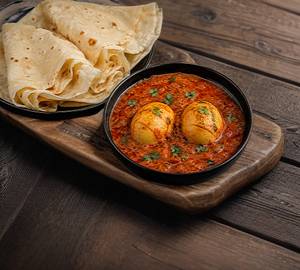 Egg Kassa + 2 Rumali Roti