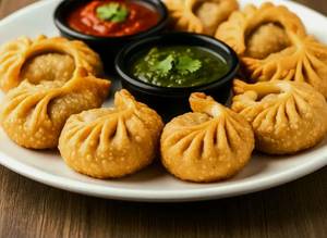 Paneer Pockets Fried Momos (8 Pcs)