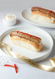 Chicken Seekh Hotdog