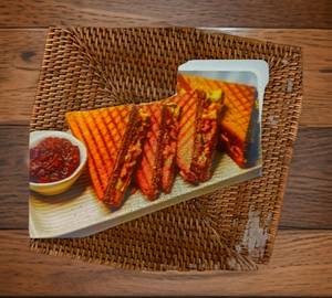Paneer Bhurji Sandwich Grilled ( 4 Piece )