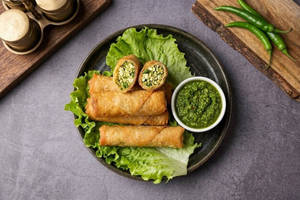 Paneer Thecha Roll
