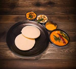 2  ghee podi idli