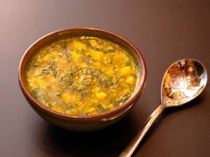 Jain Lemon Coriander Soup