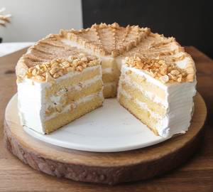 Milk Badam Eggless Pastry