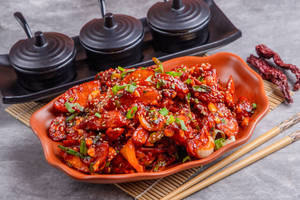 Honey Chilli Potato