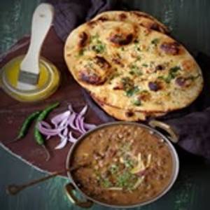 Jain Chur Chur Naan With Jain Chole