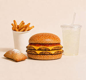 Chicken Smash Burger Meal