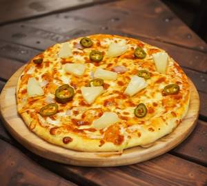 Jalapenos And Pineapple Pizza(7 Inches)