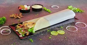 Fusion Paneer Doner With Peri Peri [Shawarma] Roll