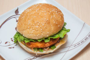 Crunchy Cajun Burger