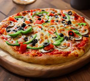 Veg Double Cheese Pizza 8 Inch