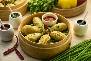 Veg Steamed Momos