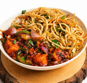 Paneer Chilly Noodles Bowl