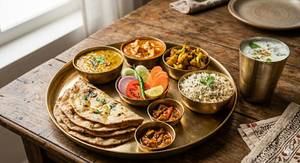 Punjabi Thali Dinner