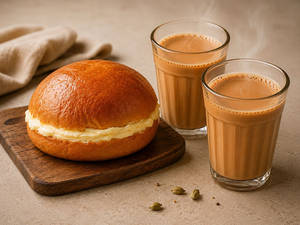 Bun Maska Combo (serves 2)