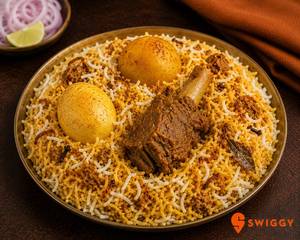 Mutton Egg Biryani